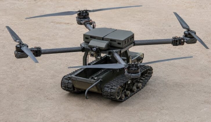 Russia Unveils Patent for Flying Robotic Tank