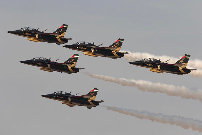 Chinese L-15 Combat Trainer Makes US Debut at Jones Beach Air Show