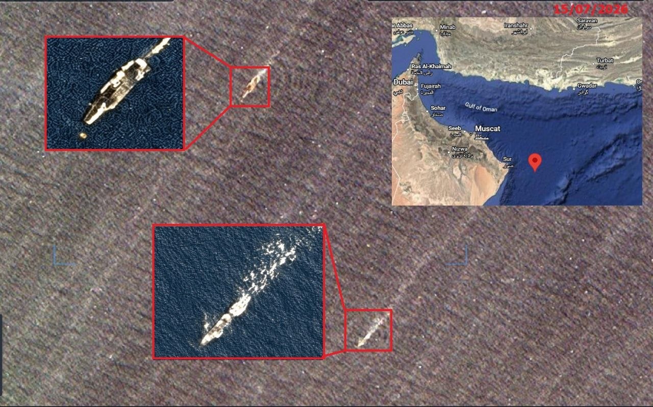 US Abraham Lincoln Carrier Group Spotted by Satellite Near Oman